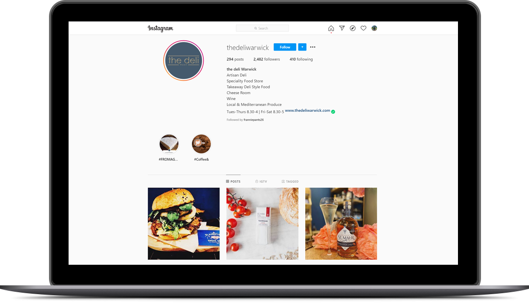 Social Media - The Deli Warwick